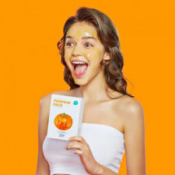 SKIN1004 Zombie Beauty Pumpkin Pack Face Gel Mask Veido gelio kaukių rinkinys 16x4g.