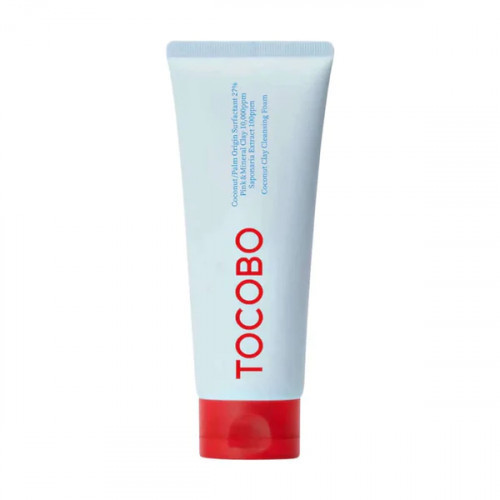 Tocobo Coconut Clay Cleansing Foam Giliai valančios putos su moliu 150ml