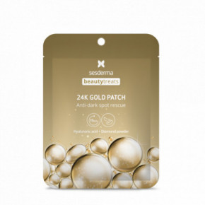 Sesderma Beauty Treats 24K Gold Patch Paakių kaukės 1 pora