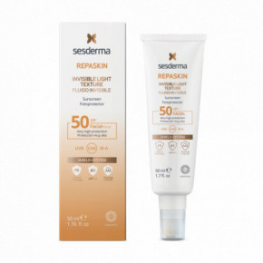 Sesderma Repaskin Invisible Light Texture Fluid Päikesekaitse vedelik SPF50 50ml