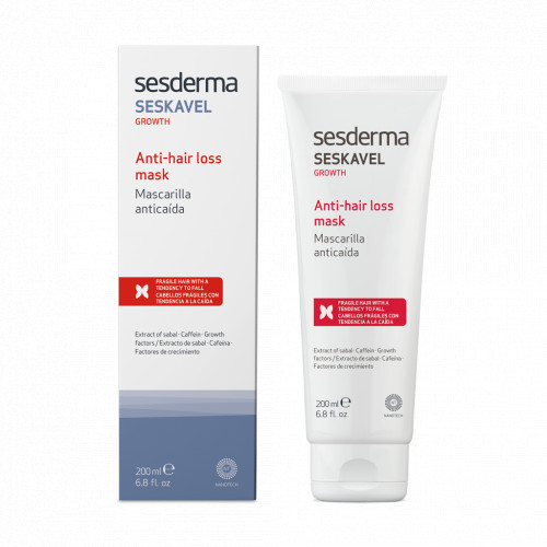 Sesderma Seskavel Growth Anti-Hair Loss Mask Kaukė nuo plaukų slinkimo 200ml