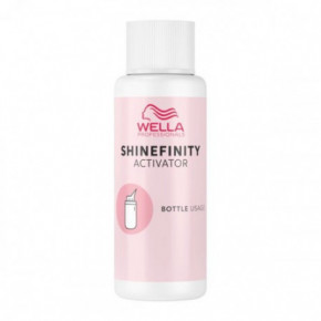 Wella Professionals 2% Shinefinity Activator Bottle Usage Aktyvatorius (naudojant aplikatorių) 60ml