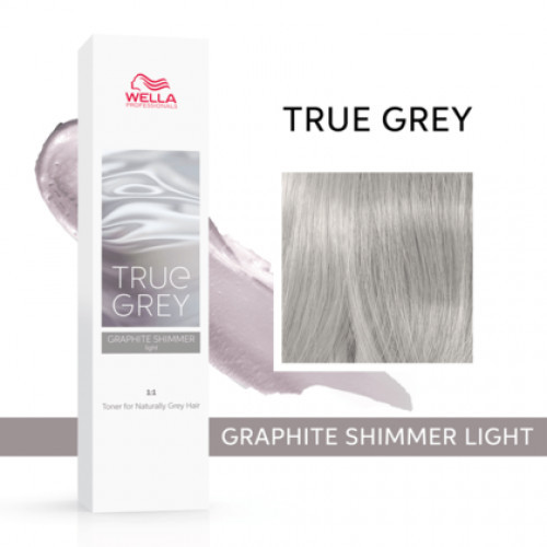 Wella Professionals True Grey Cream Toner Tonuojantys dažai žiliems plaukams 60ml