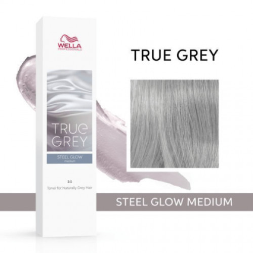 Wella Professionals True Grey Cream Toner Tonuojantys dažai žiliems plaukams 60ml