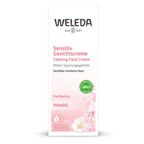 Weleda Almond Calming Face Cream Raminamasis veido kremas su migdolais 30ml