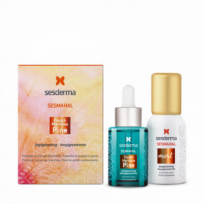 Sesderma Sesmahal French Maritime Pine Serum + Mist Rinkinys padedantis kovoti su pigmentinėmis dėmėmis 30ml + 30ml