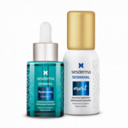 Sesderma Sesmahal Hyaluronic Serum + Mist Rinkinys su hialurono rūgštimi ir vitaminu C 30ml + 30ml