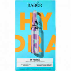 Babor Hydra Ampoule Serum Concentrates Drėkinančių ampulių rinkinys veidui - pažeista pakuotė 6x2ml