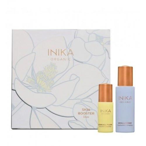 Inika Organic Skin Booster Duo Kit Odos priežiūros rinkinys Rinkinys