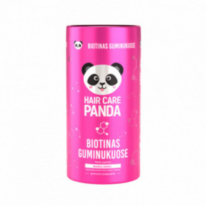 Hair Care Panda Food supplement Biotin Uztura bagātinātājs skaistiem un veseliem matiem ar biotīnu 60 Košļājamās tabletes