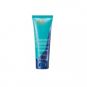 Moroccanoil Blond Perfecting Purple Shampoo Šampoon soovimatute varjundite neutraliseerimiseks 70ml