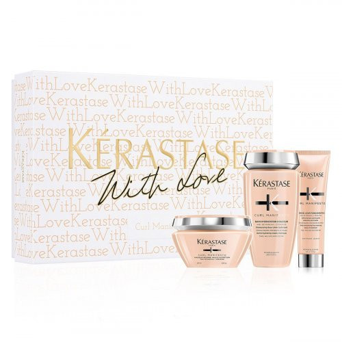 Kérastase Curl Manifesto Holiday Gift Set Drėkinantis, banguotų ir garbanotų plaukų rinkinys