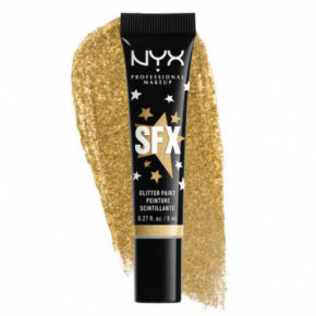 NYX Professional Makeup SFX Glitter Face & Eye Paint Sejas un acu spīdumu krāsas 02 Broomstick Baddie