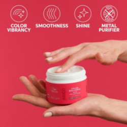 Wella Professionals Invigo Color Brilliance Coarse Mask Plaukų spalvą apsauganti puoselėjamoji kaukė 150ml