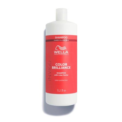 Wella Professionals Invigo Color Brilliance Coarse Shampoo Plaukų spalvą išsaugantis šampūnas 300ml