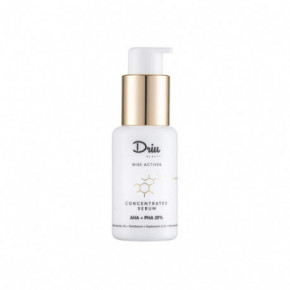 Driu Beauty Wise Actives Concentrated Serum AHA+PHA 25% Skābju pīlinga serums 50ml