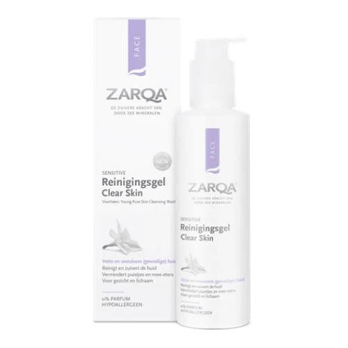 Zarqa Cleanser For Acne-prone Skin Prausiklis į aknę linkusiai odai 200ml