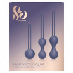 So Divine Kegel Ball Training Set Vaginaliniai kamuoliukai 3vnt