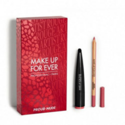 Make Up For Ever Proud Nude Lip Duo Metallic Palace Collection Rinkinys lūpoms