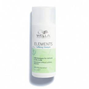 Wella Professionals Elements Calming Shampoo Šampūnas jautriai galvos odai 50ml
