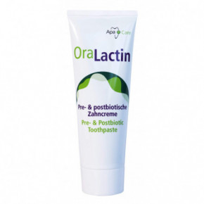 ApaCare OraLactin Toothpaste With Pre- And Postbiotics Dantų pasta su pre - ir postbiotikais 75ml