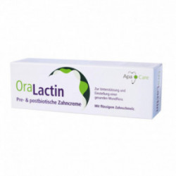 ApaCare OraLactin Toothpaste With Pre- And Postbiotics Dantų pasta su pre - ir postbiotikais 75ml