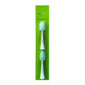 ApaCare Sonic 3D Sensitive Toothbrush Heads Dantų šepetėlio galvutės 2 vnt.