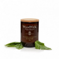 WoodWick Tomato Leaf & Basil Candle Žvakė Large