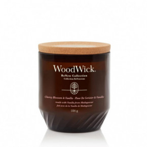 WoodWick Cherry Blossom & Vanilla Candle Küünal Medium