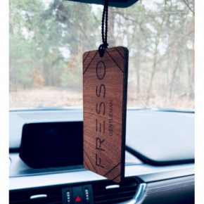 Fresso Wooden Pendant Car Air Freshener Aromāts automašīnai Magnetic Style