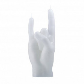 CandleHand You Rock Candle Žvakė White