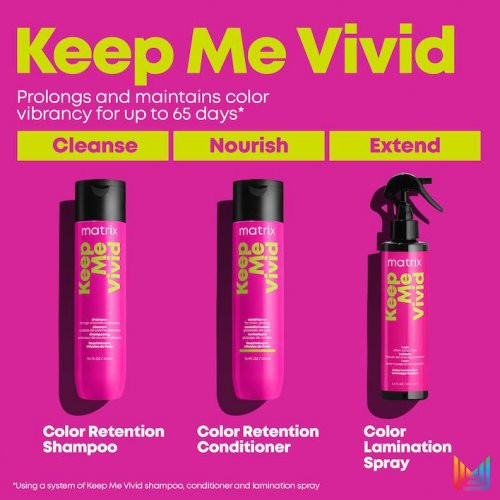 Matrix Keep Me Vivid Pearl Infusion Shampoo Šampūnas dažytiems plaukams 300ml