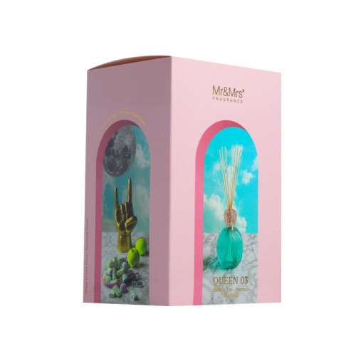 Mr&Mrs Fragrance Queen 03 Reed Diffuser Namų kvapas - difuzorius 500ml