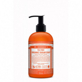 Dr. Bronner's Tea Tree Organic Sugar Soap Ziepes 355ml