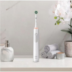 Oral-B Pro 3 3500 Electric Toothbrush Įkraunamas elektrinis dantų šepetėlis White