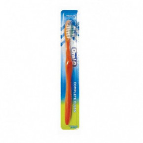 Oral-B Complete Clean Toothbrushe Vidutinio minkštumo dantų šepetėlis Orange