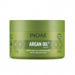 Inoar Argan Oil Mask Intensyviai drėkinanti plaukų kaukė su Argano aliejumi 250ml