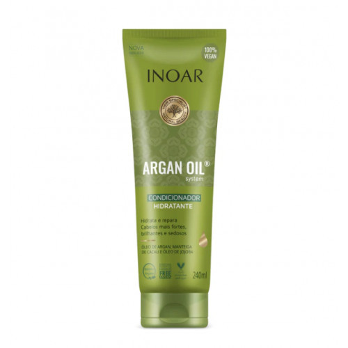 Inoar Argan Oil Conditioner Intensyviai drėkinantis kondicionierius su Argano aliejumi 240ml