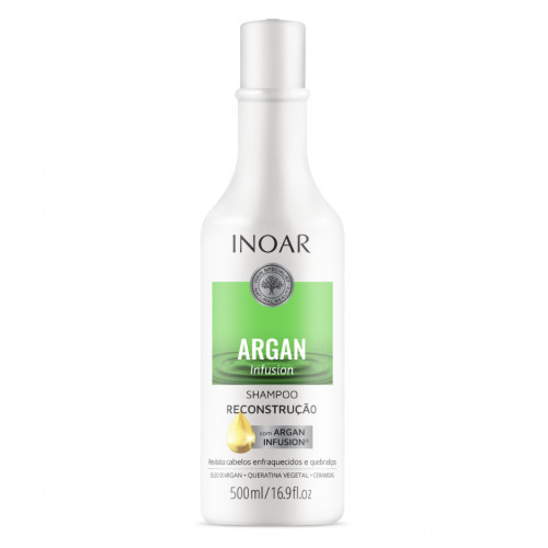 Inoar Argan Infusion Reconstruction Shampoo Rekonstruojantis šampūnas 500ml