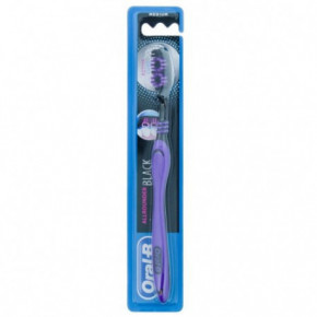 Oral-B Allrounder Black Keskmise pehmusega hambahari Purple