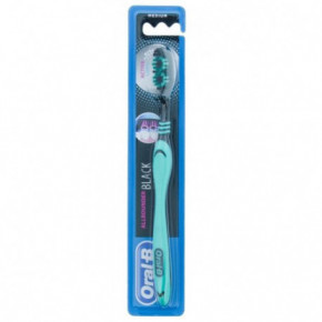 Oral-B Allrounder Black Vidutinio minkštumo dantų šepetėlis Aqua green