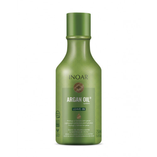 Inoar Argan Oil Leave-in Nenuplaunamas balzamas su argano aliejumi 250ml