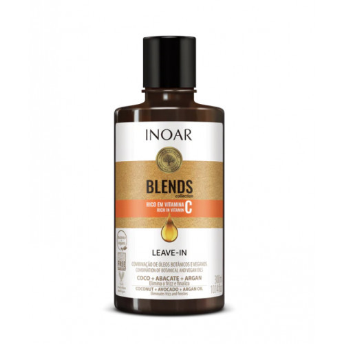 Inoar Blends Leave-in Conditioner Nenuplaunamas balzamas su vitaminu C 300ml