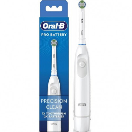 Oral-B Pro Battery Precision Clean Electric Toothbrush Elektrinis Dantų ...