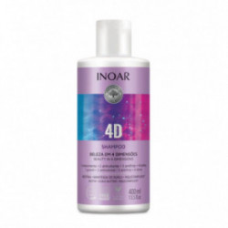 Inoar 4D Shampoo 4 Dimensijų šampūnas 400ml