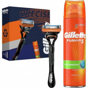 Gillette Fusion Precise Shaving Kit Skutimosi rinkinys vyrams Rinkinys