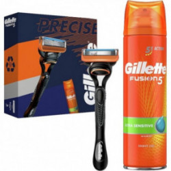 Gillette Fusion Precise Shaving Kit Skutimosi rinkinys vyrams Rinkinys