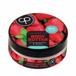 Cosmepick Body Butter Strawberry & Basil Kūno sviestas su braškėmis ir baziliku 200ml