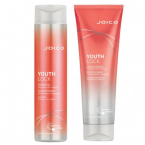 Joico Youth Lock Shampoo & Conditioner Holiday Duo Matu kopšanas komplekts ar kolagēnu 300ml+250ml