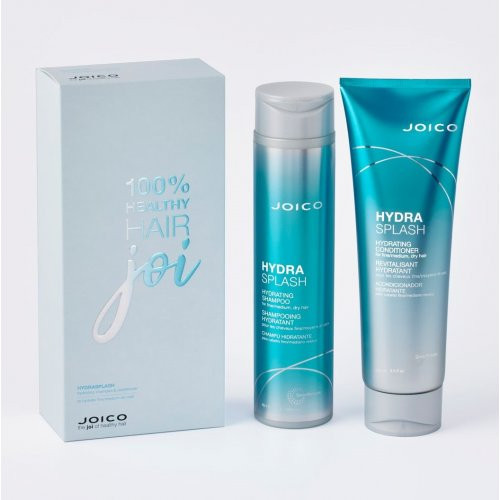 Joico Hydrasplash Shampoo & Conditioner Holiday Duo Drėkinančių priemonių ploniems plaukams rinkinys 300ml+250ml